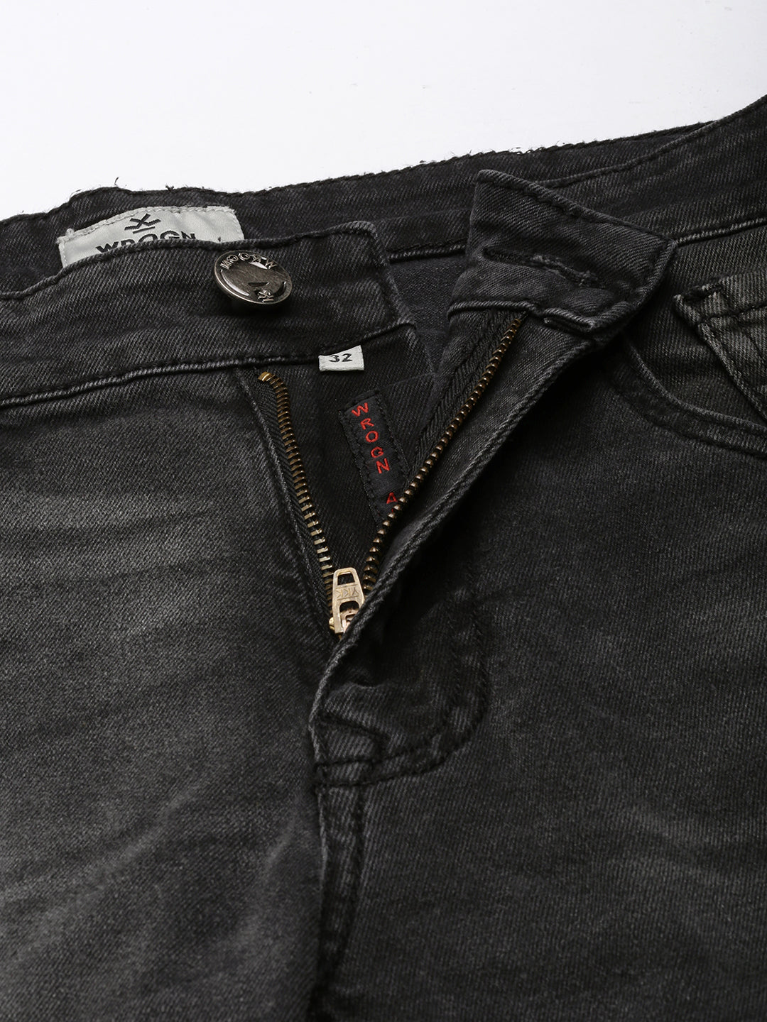 Graphite Grey Faded Jeans