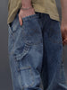 Mid-Wash Indigo Carpenter Fit Jeans | Mid Blue