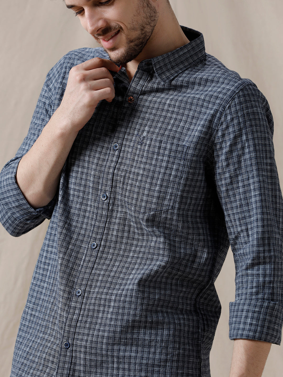 Checked Harmony Casual Shirt