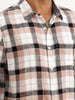 Slim Fit Checkered Full Sleeve Shirt | Pink