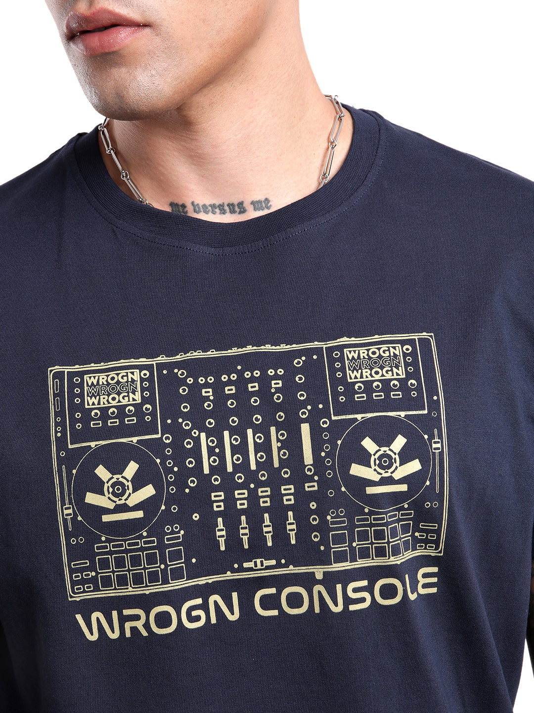 Wrogn Console Printed T-Shirt