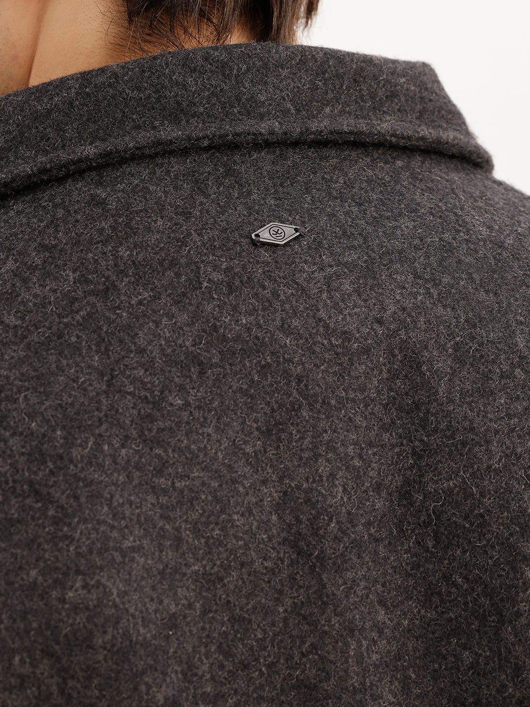 Classic Solid Comfort Fit Jacket | Charcoal | WJK02FSCM1063W