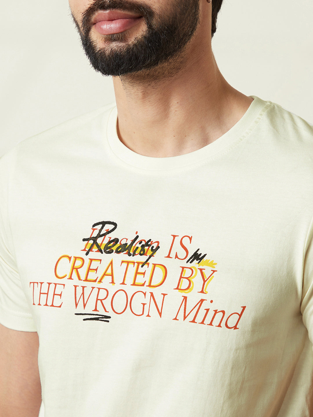 The Wrogn Mind Printed T-Shirt