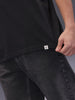 Sleeve Less Oversized T-Shirt | Black