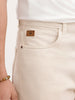 Loose Fit Denim Jeans | Beige