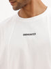 Solid Cut Off Sleeves T-Shirt | White