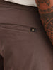 Solid Straight Fit Pleated Trouser | Grey