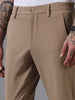 Easy-Stretch Waist Khaki Trousers