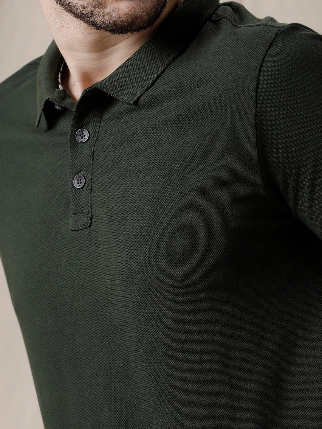 Rich Olive Polo T-Shirt