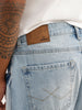 Loose Fit Faded Denim Jeans | Light Blue