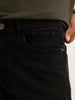 Solid Anti Fit Denim Jeans | Black
