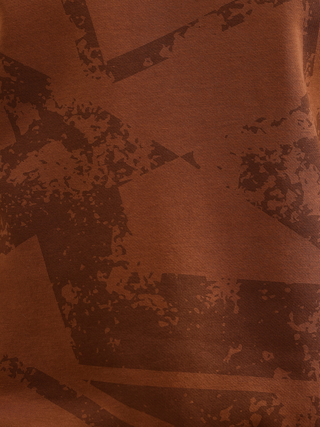 Classic Placement Printed Sweatshirt | Brown