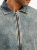 Regular Fit Tinted Overshirt | Light Blue | WSH01LSRE0373S
