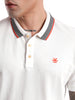 White Collar Tipped Polo T-Shirt