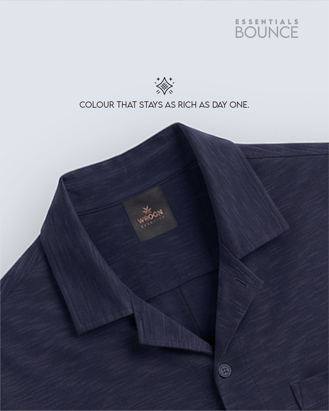 Essential Bounce Holiday Shirt | Essential |  Navy Blue
