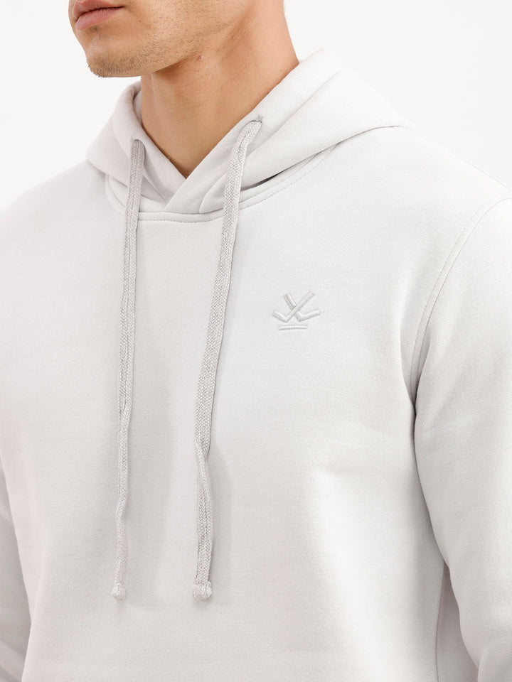 Regular Fit Hooded Sweatshirt  | Grey