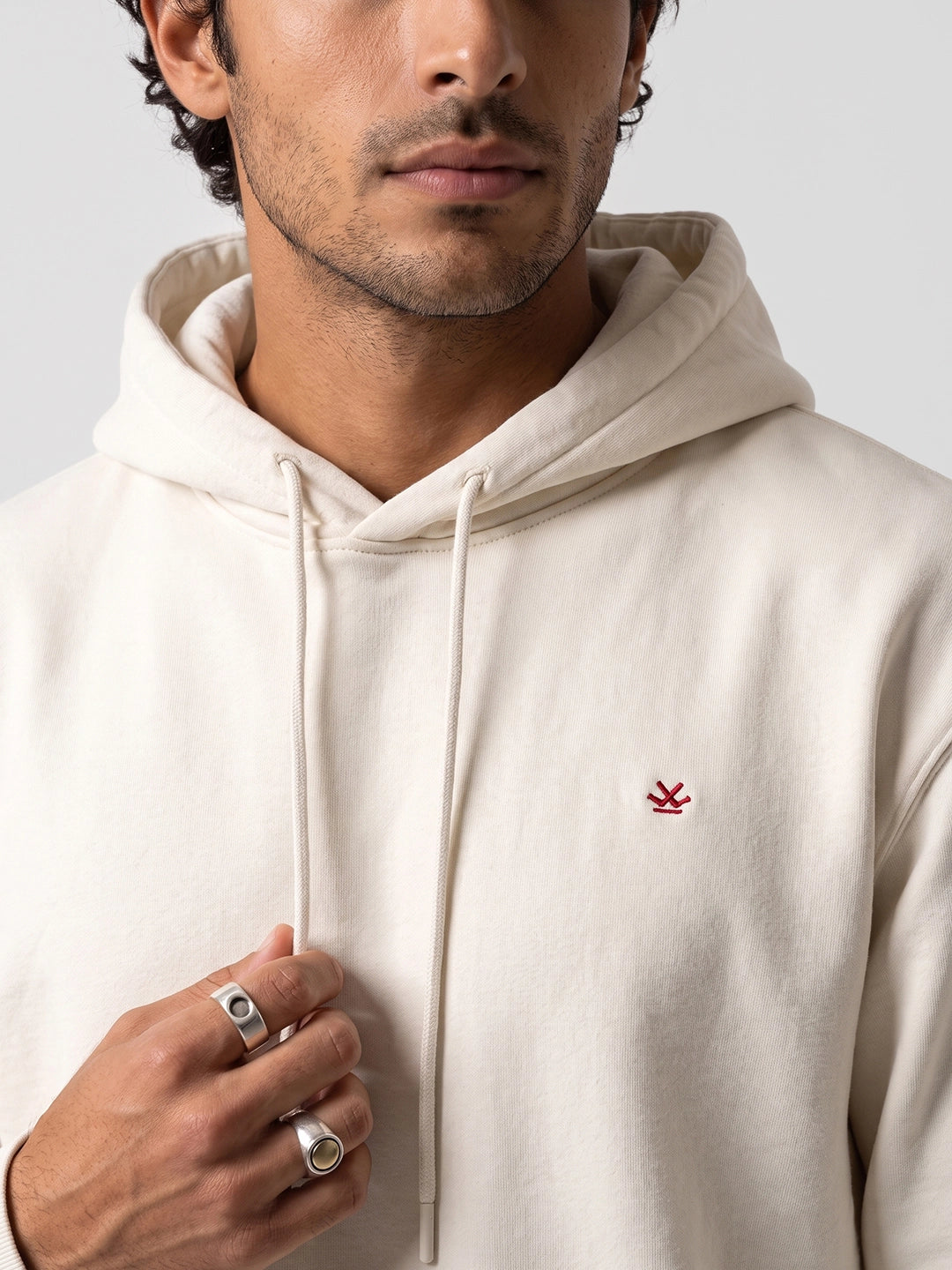 Classic Back Printed Hooded Sweatshirt | Teal | WTSS7276M
