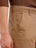 Solid Slim Fit Trouser | Khaki