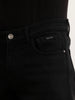 Straight Fit Solid Denim Jeans  | Black