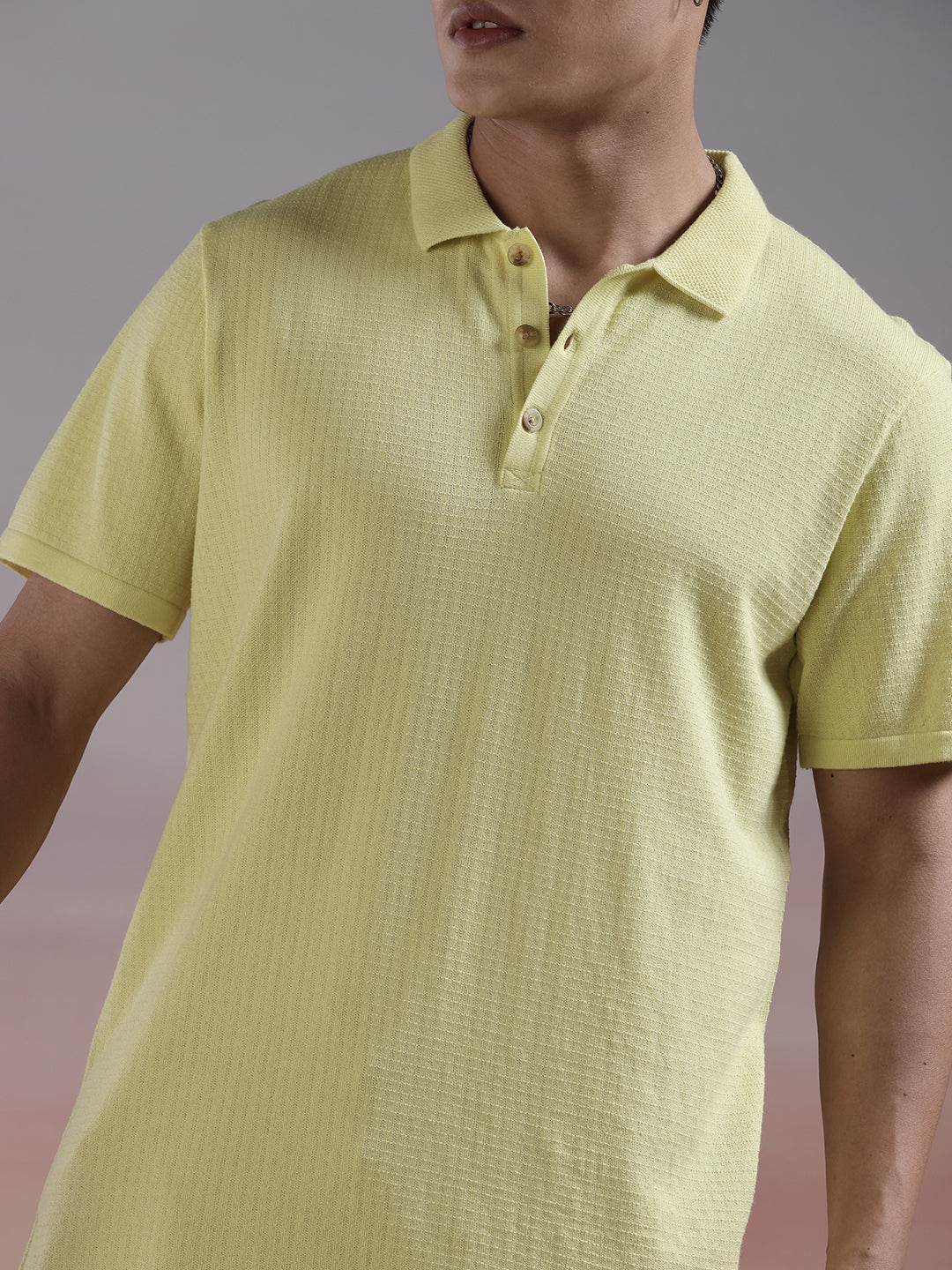 Lime Twist Polo T-Shirt