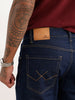Slim Fit Contrast Stitch Denim Jeans | Blue | WVJN2806F