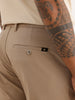 Solid Slim Fit Hyper-Flex Trouser | Brown