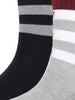 Bold Stretch Black & Grey Ankle Socks Pack of 2