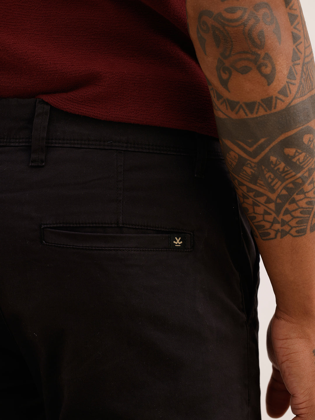 Classic Solid Slim Fit Trouser | Black | WTR0200SL4050S
