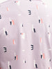 Slim Fit AOP Polo T-Shirt | Lavender