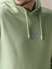 Minimalist Solid Pastel Green Hoodie