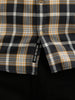 Slim Fit Checkered Full Sleeve Shirt | Black