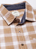 Checked Timeless Brown Casual Shirt