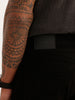 Solid Straight Fit Denim Jeans | Black