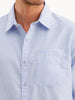 Solid Regular Fit Full Sleeve Shirt | Light Blue | WWSH9199F