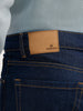 Solid Straight Fit Denim Jeans | Blue
