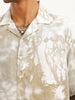 Classic Resort Fit AOP Shirt | Light Green | WSH01HSCM7043W