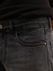 Faded Anti Fit Denim Jeans | Dark Grey