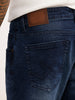 Slim Crop Fit Denim Jeans | Blue