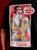 Oversized ramen graphic T-shirt | Black