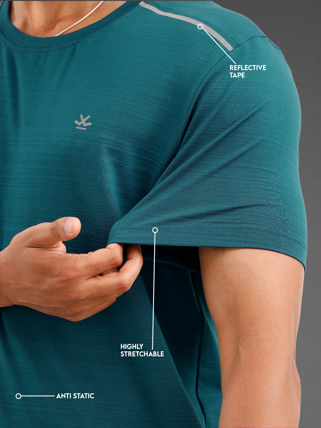 Performance Tee | Active |  Teal
