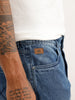 Faded Anti Fit Denim Jeans | Light Blue