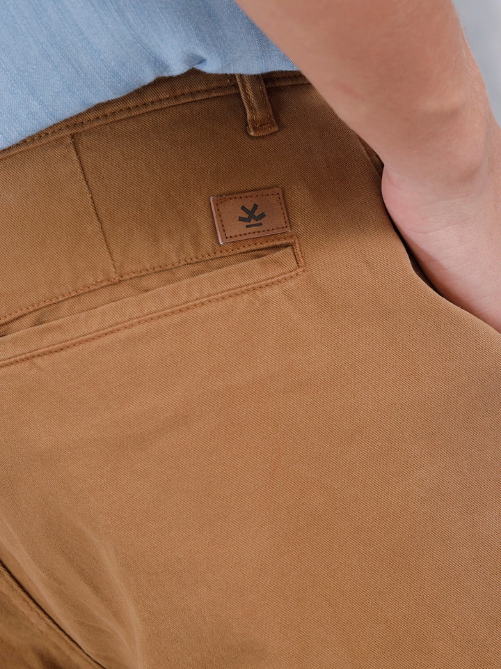 Men's Casual Loose Fit Trouser | Brown