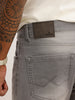 Skinny Fit Heavy Faded Denim Jeans | Grey