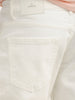 Solid Slim Fit Denim Jeans | White