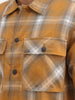 Classic Regular Fit Shacket | Brown