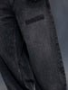 Men's Baloon fit jeans with details  | Dark Grey