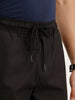 Loose Fit Parachute Trouser | Black