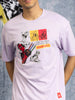 Deadpool Squad Purple Oversized T-Shirt