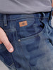 Men's Casual Straight Fit Jeans | Dark Stone