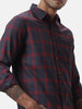 Red Suave Checked Shirt